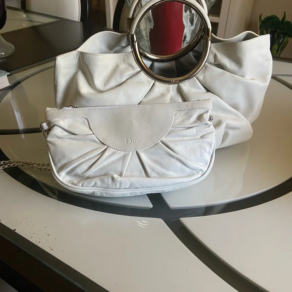 Christian Dior Leather bag with Crossbody - Picture 3 of 16